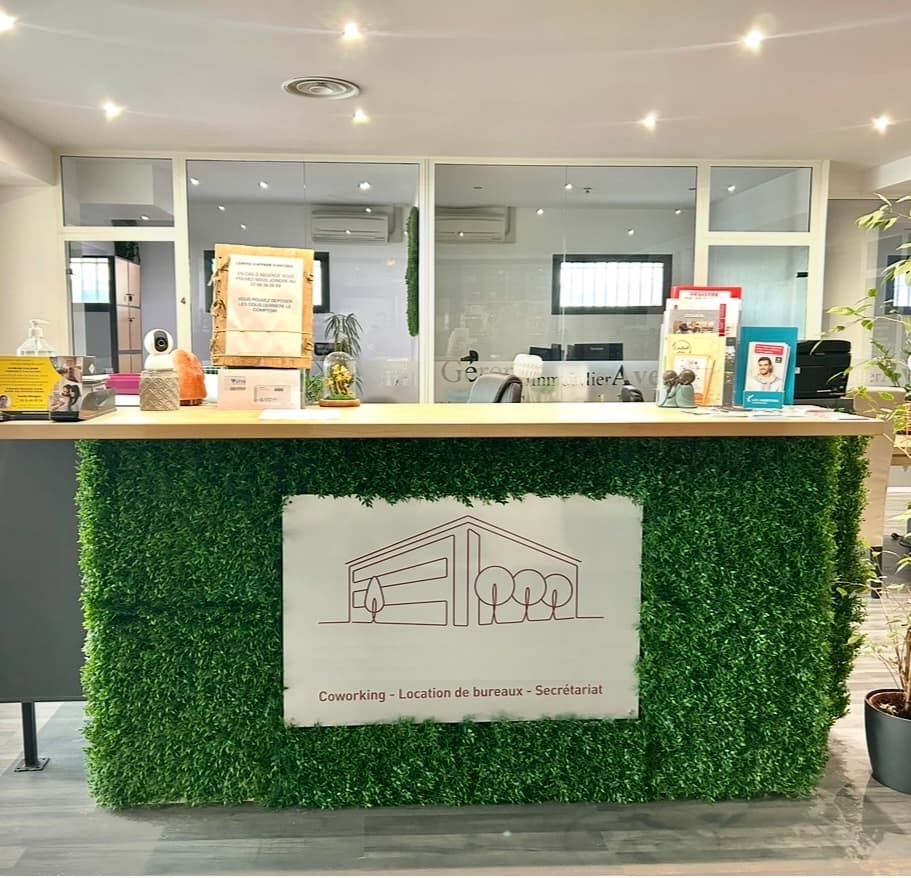 Accueil du centre d'affaires